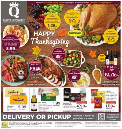 QFC Weekly Ad Flyer November 18 to November 26