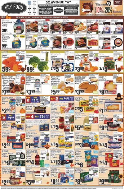 Key Food (NY) Weekly Ad Flyer November 20 to November 26