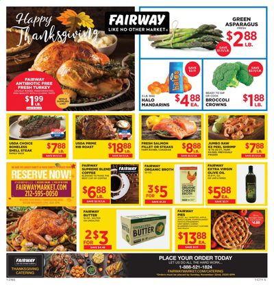 Fairway Market (CT, NJ, NY) Weekly Ad Flyer November 20 to November 26
