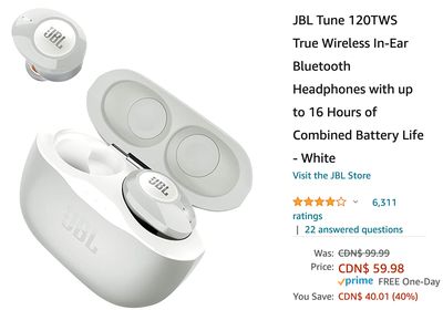 Amazon Canada Pre Black Friday Deals: Save 40% on True Wireless In-Ear Bluetooth Headphone + 31% on Shark Stick Vacuum + More Hot Deals