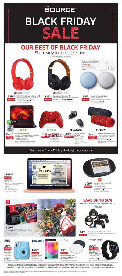 The Source Canada Black Friday 2020 Flyer