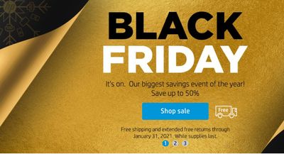 HP Store Canada Black Friday 2020 Sale: Up to 50% off + FREE Shipping!