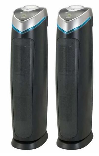 Germ Guardian 3-in-1 UV-C Tower Air Purifier, 2-pack For $199.99 At Costco Canada