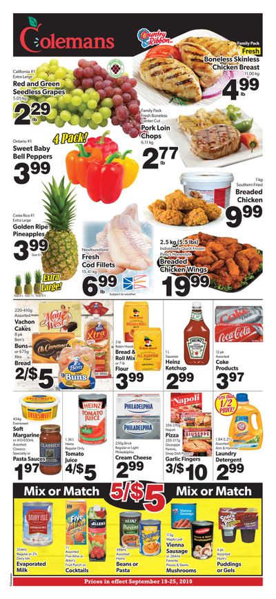 Coleman's Flyer September 19 to 25
