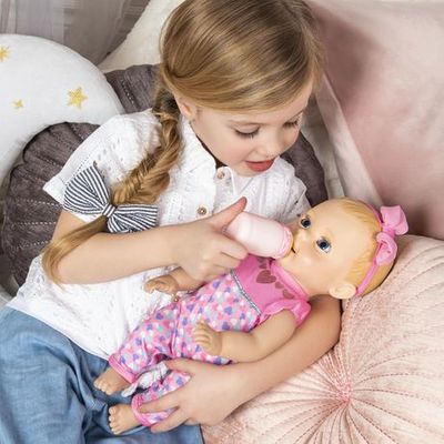 Luvabella Newborn Interactive Blonde Baby Doll On Sale for $ 39.97 at Walmart Canada  