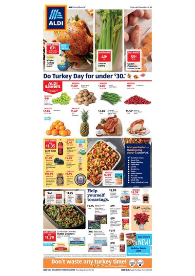 ALDI (NY) Weekly Ad Flyer November 22 to November 28