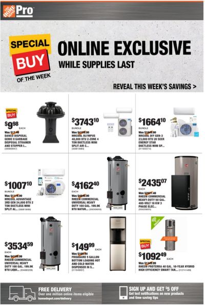 The Home Depot Weekly Ad Flyer November 23 to November 30