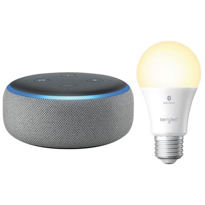 Amazon Echo Dot (3rd Gen) & Sengled A19 Smart Bluetooth LED Light Bulb On Sale for $ 24.99 at Best Buy Canada