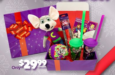 Chuck E. Cheese's New $29.99 Holiday Gift Box Now Available for Pre-Order