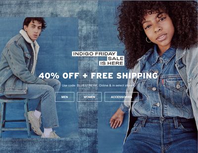 Levi’s Canada Indigo Black Friday 2020 Sale: Save 40% Off Everything + FREE Shipping Using Coupon Code!