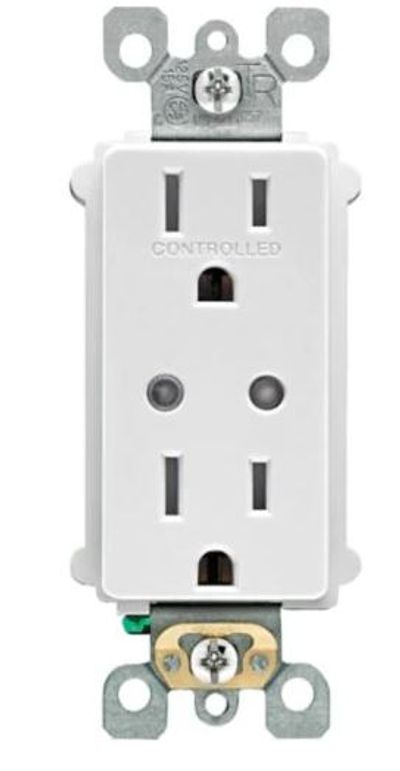 Leviton Decora Smart 15A Receptacle with Z-Wave Plus Technology For $34.93 At Canadian Tire Canada