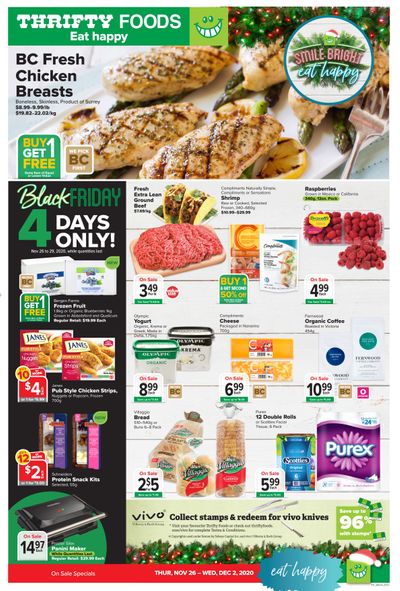 Thrifty Foods Flyer November 26  to December 2