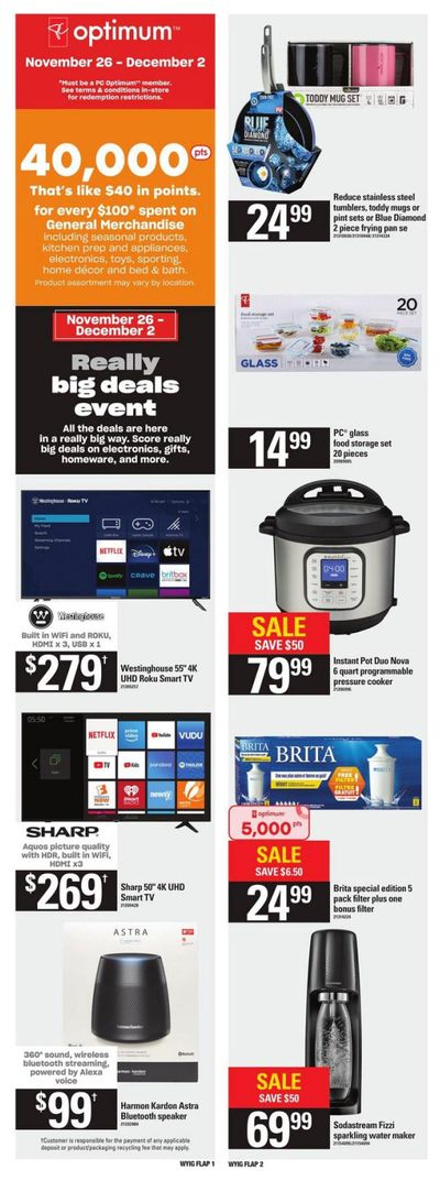 Loblaws City Market (West) Flyer November 26  to December 2