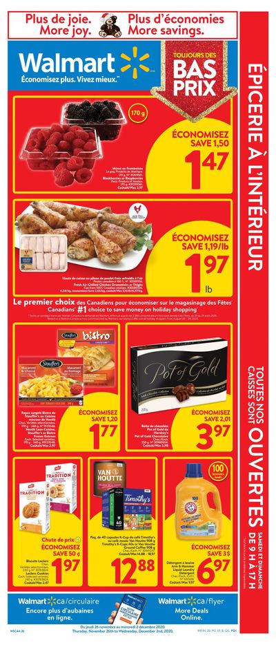 Walmart (QC) Flyer November 26 to December 2 Walmart (QC) Flyer November 26 to December 2