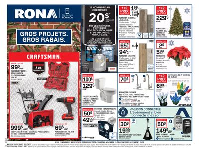 Rona (QC) Flyer November 26  to December 2