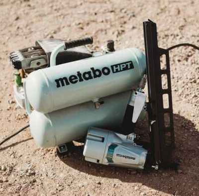 Metabo HPT (was Hitachi Power Tools) Portable 4 Gallon Twin Stack Air Compressor For $141.78 At Lowe's Canada