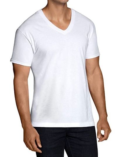 Fruit of the Loom Men's 6-Pack Stay Tucked V-Neck T-Shirt For $25.46 At Amazon Canada Fruit of the Loom Men's 6-Pack Stay Tucked V-Neck T-Shirt For $25.46 At Amazon Canada
