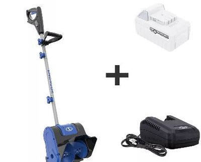 Snow Joe 10-inch 24V Cordless Electric Snow Shovel Kit with 5.0 Ah Battery + Charger For $128.00 At The Home Depot Canada