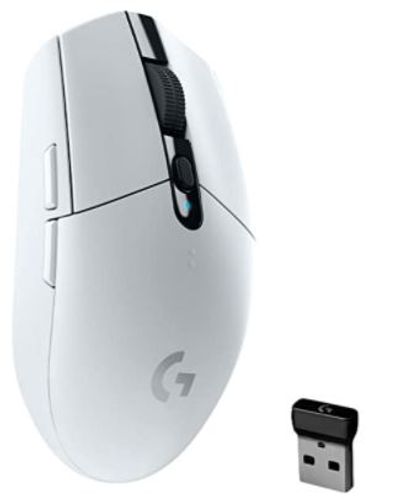 Logitech G305 LIGHTSPEED Wireless Gaming Mouse, White (910-005289) For $39.99 At Amazon Canada