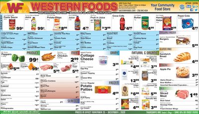 Western Foods Flyer November 25  to December 1