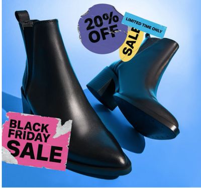 Steve Madden Canada Black Friday Sale: 20% Off Sitewide Using Promo Code 