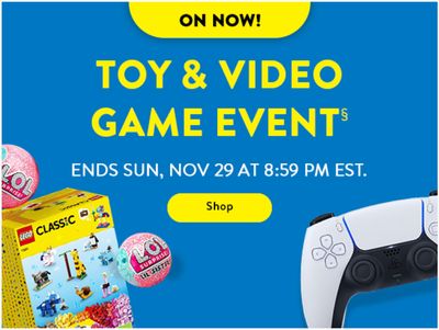 Walmart Canada Black Friday 2020 Toy & Video Game Event Sale is ON NOW