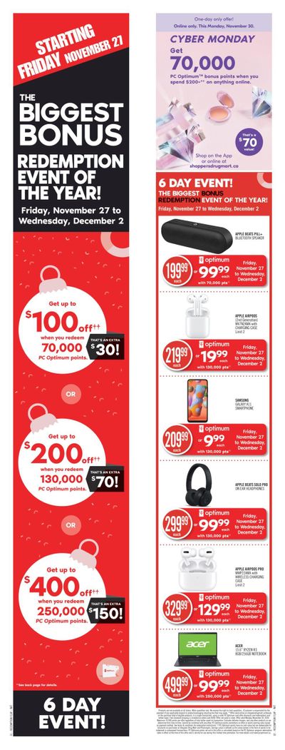 Shoppers Drug Mart (Atlantic) Flyer November 28 to December 4