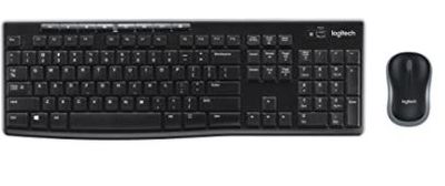 Logitech MK270 Wireless Keyboard and Mouse Combo - Keyboard and Mouse Included, 2.4GHz Dropout-Free Connection, Long Battery Life (Frustration-Free Packaging) (920-008813) For $24.99 At Amazon Canada Logitech MK270 Wireless Keyboard and Mouse Combo - Keyboard and Mouse Included, 2.4GHz Dropout-Free Connection, Long Battery Life (Frustration-Free Packaging) (920-008813) For $24.99 At Amazon Canada
