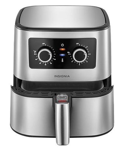 Insignia Air Fryer - 4.8L/5.1QT - Stainless Steel For $69.99 At Best Buy Canada