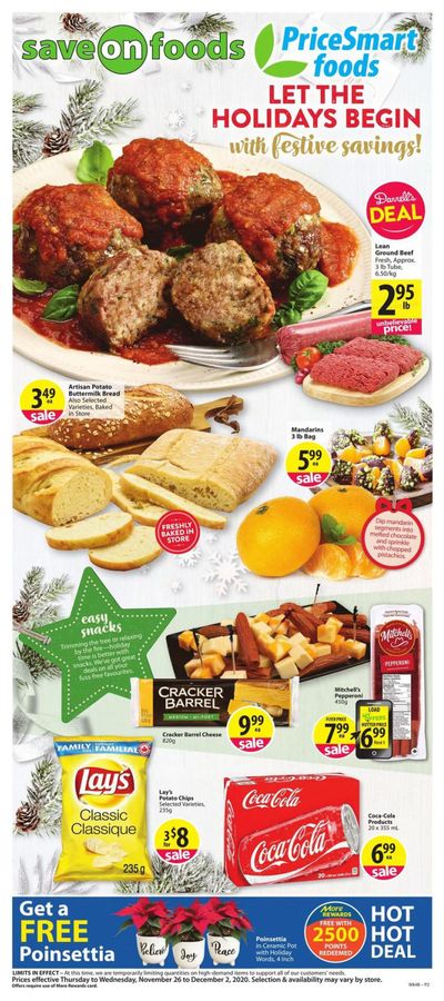 PriceSmart Foods Flyer November 26 to December 2