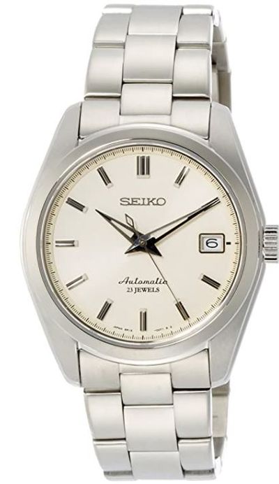 Seiko Men's Japanese-Automatic Watch with Stainless-Steel Strap, Silver, 20 (Model: SARB035) For $399.59 At Amazon Canada