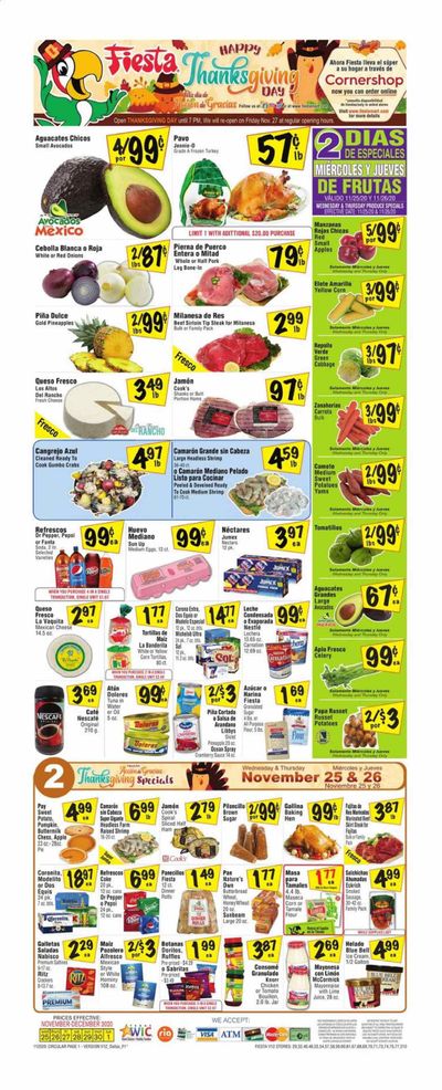 Fiesta Mart (TX) Weekly Ad Flyer November 25 to December 1