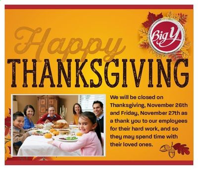 Big Y (CT, MA) Weekly Ad Flyer November 26 to November 27