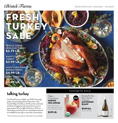 Bristol Farms (CA) Weekly Ad Flyer November 25 to December 1