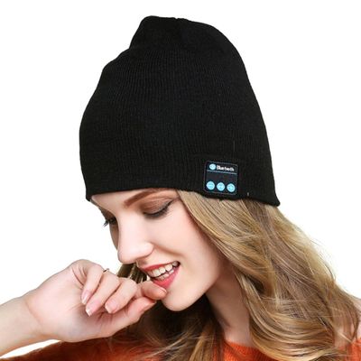 Unisex Wireless Bluetooth Hat Black on Sale for $14.99 (Save $15.00) at The Source Canada