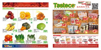 Tasteco Supermarket Flyer November 27 to December 3