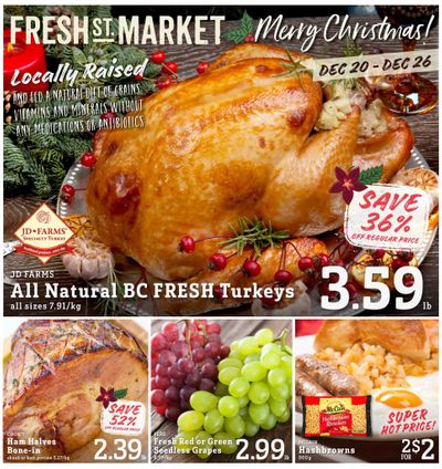 Fresh St. Market Flyer December 20 to 26