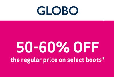 GLOBO Canada Flash Sale: Save 50% – 60% Off Boots + More!