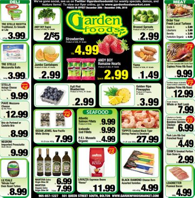 Garden Foods Flyer December 20 to 24