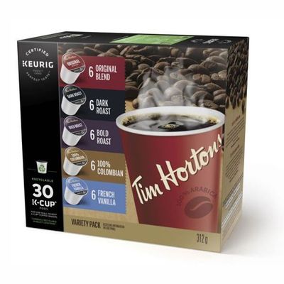 Tim Hortons K-Cup pods 30 pack on Sale for $9.95 (Save $10.03) at Factory Direct Canada