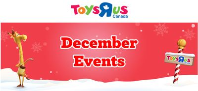 Toys R Us Canada FREE In-Store December Event: “R” Top Toys Demo and Play Event: December 21 and 22