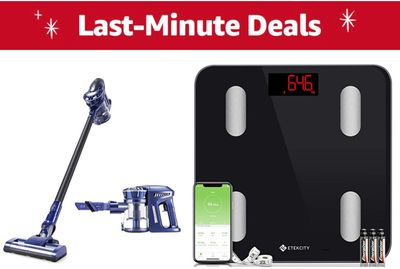 Amazon Canada Last-Minute Holiday Deals: Today, Save up to 31% on Puppyooeco Vacuum + 33% on Etekcity Bluetooth Body Fat Scale