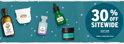 The Body Shop Canada Sale: Save 30% Off Sitewide + More Deals