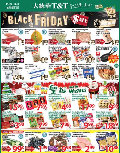 T&T Supermarket (GTA) Flyer November 27 to December 3
