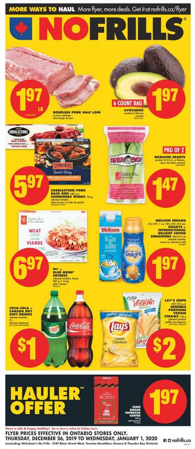 No Frills (ON) Flyer December 26 to January 1