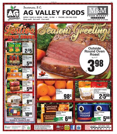 AG Foods Flyer November 27 to December 3