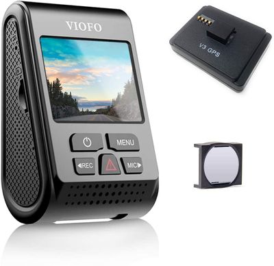 VIOFO  V3 2560 x 1600P Quad HD+ Dash Camera with GPS Logger and CPL 2020 Edition On Sale for $ 138.00 at Amazon Canada