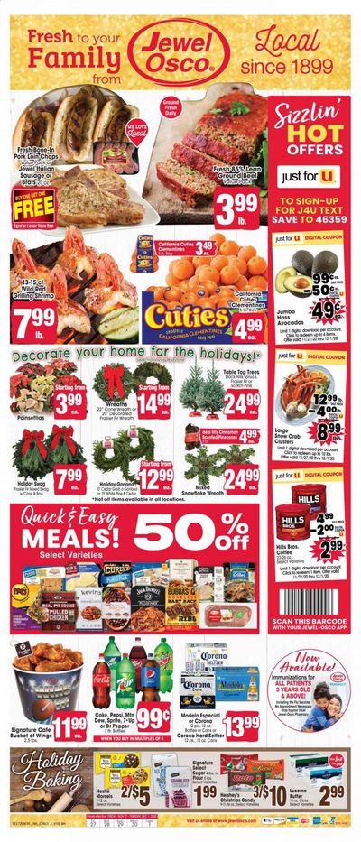 Jewel Osco (IL) Weekly Ad Flyer November 27 to December 1