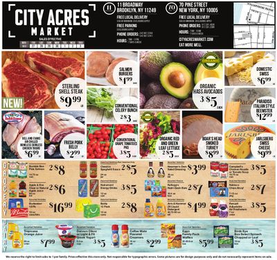 City Acres Market Weekly Ad Flyer November 27 to December 3, 2020