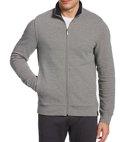 Perry Ellis Waffle Mesh Cotton-Blend Jacket For $19.99 At Hudson's Bay Canada
